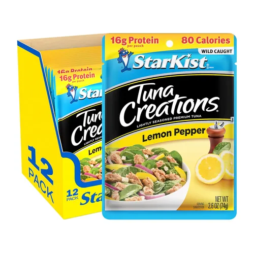 Miniatura 34 de StarKist Tuna Creations Ginger Sesame - Sabor de jengibre y sésamo para atún