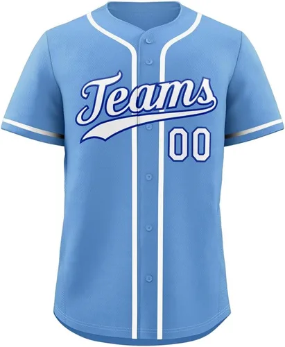 Miniatura 9 de Camisetas de béisbol personalizadas para hombres, mujeres, niños, camisetas con botones, personalizadas, número de nombre impreso o cosido