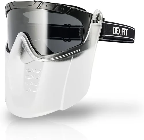 Miniatura 14 de DEX FIT Gafas de seguridad protectoras SG220; protección ocular Z87, antiniebla y antiarañazos, para trabajo, ajustables, unisex