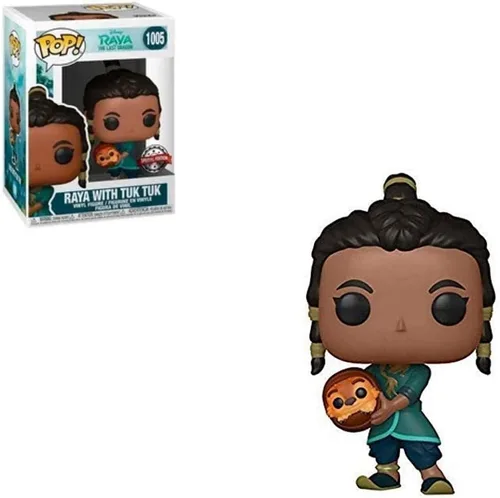 Miniatura 3 de Juguete Funko Pop Disney: Raya y el último dragón: Raya y Baby Tuk Tuk, exclusivo de Amazon