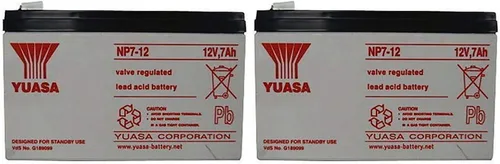 Miniatura 2 de Yuasa Batería NP7-12 12V 7AH (paquete de 2)