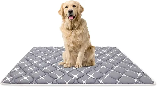 Miniatura 14 de Bubble bear - Tapete para jaula de perro ultra suave, lavable y antideslizante para perros pequeños, medianos y grandes, de color oscuro