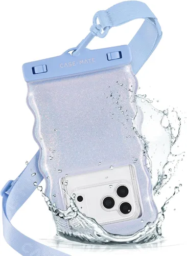 Miniatura 14 de Case-Mate Funda Impermeable IP68 para Teléfono - Funda Flotante Impermeable para Teléfono con Cordón Cruzado - Esenciales de Viaje para Playa y Sand