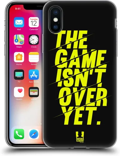 Miniatura 18 de Head Case Designs Stay in The Game Power Statement Gel Case [Military Grade Protection] Compatible with Apple iPhone 13 and Compatible with MagSafe
