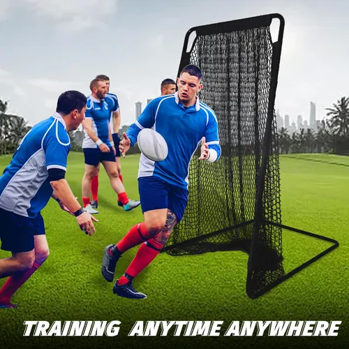 Miniatura 7 de Football Kicking Cage Net - Heavy Duty Portable Training Net with Steel Frame for Backyard Indoor Outdoor Field Goal Training & Punting Passing