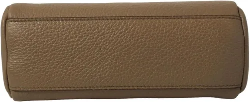Miniatura 5 de Prada Vitello Daino Cuero Argilla Cuero Clutch 1ND004 Gris, Gris