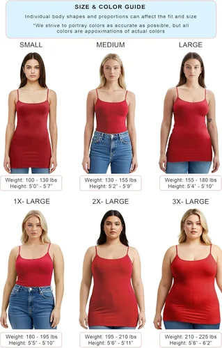 Miniatura 12 de Emmalise Camisola larga casual básica para mujer, con tirantes ajustables, top en capas