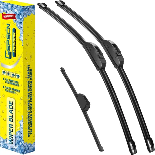 Miniatura 26 de GSPSCN 2 limpiaparabrisas de repuesto para Cooper R55, R56, R57, 2013, 2014, 2015, 19 + 18 pulgadas (juego de 2)