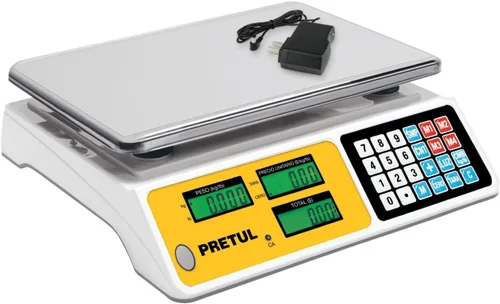 Báscula electrónica Pretul 88.2 lbs de capacidad multifunción