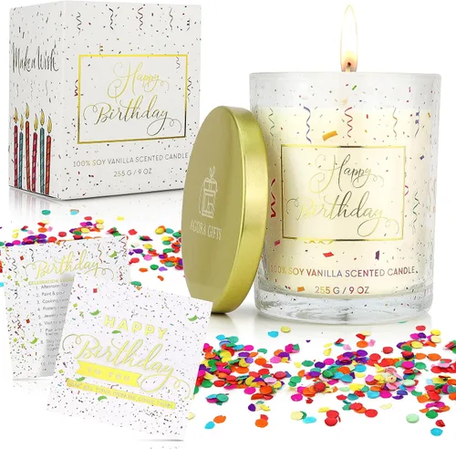 Miniatura 10 de Rose Candle – Velas perfumadas de lujo – Aroma de ramo floral relajante – 10% esencia de rosa para un aroma duradero – Vela de soja 100% con mecha