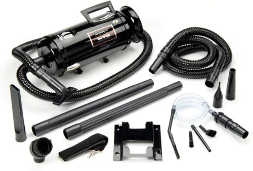 Miniatura 3 de METROVAC Aspiradora VNB-73B Sopladora Aspiradora - Capacidad de 1 Cuarto de Galón, Motor de 4 Caballos de Fuerza, Portátil y Duradera, Construcción