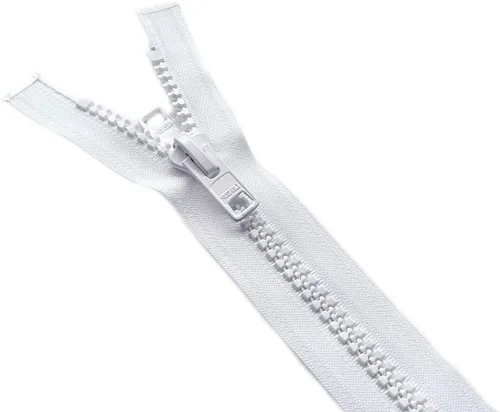 Miniatura 2 de Bimini Top #10 White Marine - Cremallera Lenzip de doble tirón – Moldeado reversible con 2 cabezas que separan – Elige tu talla – 1 cremallera por