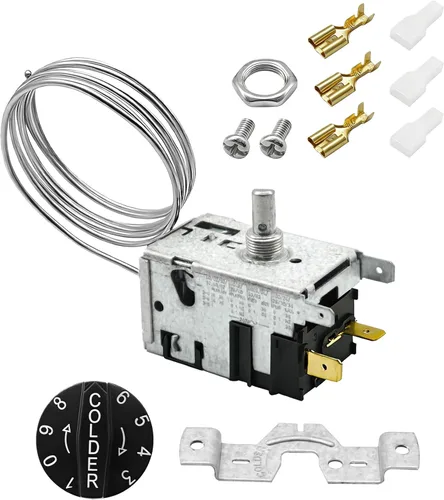 077B6856 Kit de controlador de temperatura para refrigerador compatible con True 988284/800382, repuesto para 077b, 800306 461387, TC, TSD, serie T,