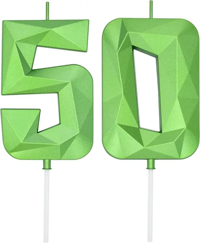 Miniatura 11 de DERVENTA Velas de cumpleaños con números grandes, 3D, color rosa, 3.7 pulgadas, decoración para tartas de fiesta, 1 pieza (número 3 rosa)