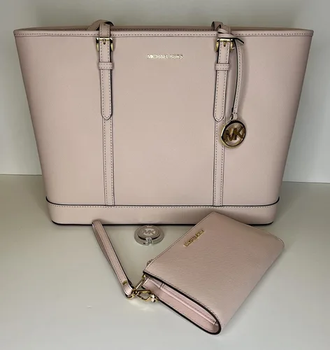 Miniatura 3 de Michael Kors MICHAEL Michael Kors Jet Set - Bolso de hombro grande TZ de viaje con doble cierre para la muñeca