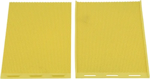 Miniatura 8 de 2 piezas de cera de abejas, hojas de prensa de cera de abejas flexibles, hojas de goma de cera de abejas, máquina de estampado de prensa