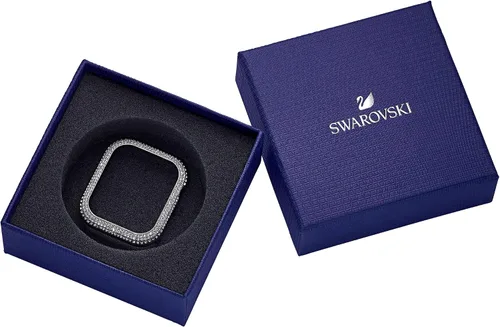Miniatura 6 de Funda para Smartwatch Swarovski Sparkling compatible con Apple Watch Series 4 y 5, 40mm, tono plateado