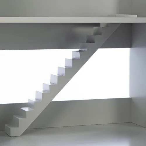 Miniatura 6 de Martha Stewart Librería de casa de muñecas de lujo para niños - Gris: estantería de madera para niños y organizador alto para libros