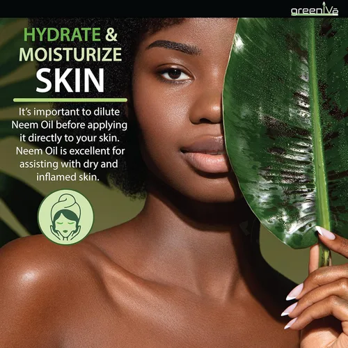 Miniatura 6 de GreenIVe Aceite de neem 100% cultivado orgánicamente, virgen prensado en frío, puro y natural, 16 onzas, ideal para jardinería, cuidado de la piel