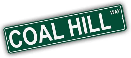 Miniatura 126 de Ohio Mountains Pick Your Mountain Compatible/repuesto para Acme Hill United States Mountain aluminio metal metal metal estilo letrero de calle