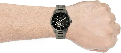Miniatura 8 de Fossil - Reloj de pulsera automático y mecánico de estilo Townsman en acero inoxidable para hombre