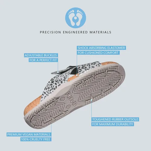 Miniatura 7 de Revs Women's Reflexology Massage & Acupressure Sandals for Women. Vegan, Shock Absorbing, Cushion Sole with Orthotic Arch. Wear for circulation