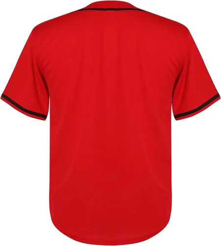Miniatura 31 de Phoneutrix Camiseta de béisbol en blanco para jóvenes, camisetas de manga corta para niños, uniformes deportivos