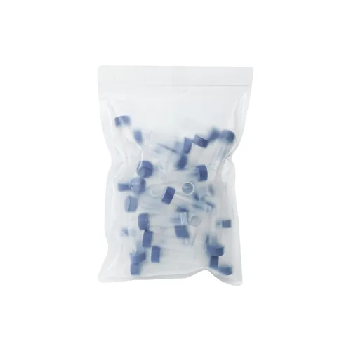 Miniatura 7 de PEKYBIO Tubos de ensayo graduados de plástico transparente, contenedor de almacenamiento de muestras estériles de 0.3 fl oz con tapón de rosca, tubo