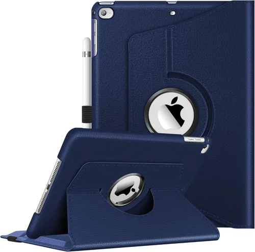 Miniatura 11 de Fintie - Funda giratoria para iPad 6ª / 5ª generación (2018/2017), iPad Air 2 / Air 1 (24.6 cm), funda con soporte giratorio de 360 grados, función