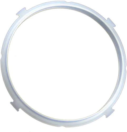 Miniatura 6 de Luxshiny Anillo de sellado de silicona de repuesto para olla a presión eléctrica 5-6 cuartos de galón 9.44 pulgadas, junta de sello de válvula