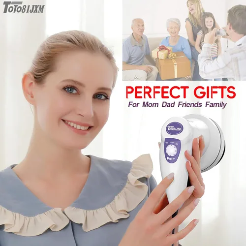 Miniatura 6 de TOTO81JXM Masajeador eléctrico para celulitis: máquina de esculpir el cuerpo con 8 cabezales de masaje, drenaje linfático y estiramiento de la piel