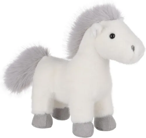 Apricot Lamb Juguetes de peluche blanco salvaje caballo caballo de peluche suave perfecto para niños