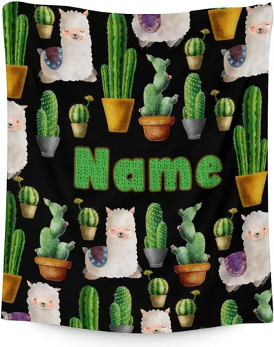 Miniatura 19 de Manta de cactus – Suave, mullida y cálida – Manta pequeña de 30 x 40 pulgadas para regazo y cuna, manta estética azul oscuro, regalo