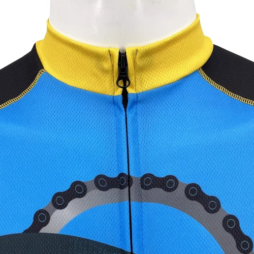 Miniatura 5 de Gears & Beers - Camiseta de ciclismo de manga corta para hombre