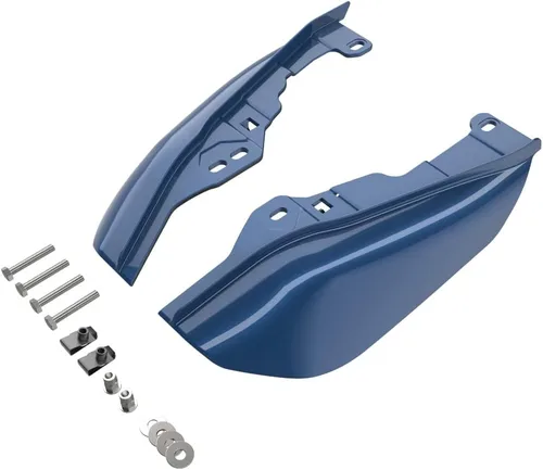 Miniatura 124 de Advanblack Deflectores de aire Road Glide Mid Frame 2024 compatibles con Harley Touring Street Glide, Road King, Electra Glide, 2009-2025