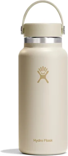 Miniatura 18 de Hydro Flask - Botella de agua de acero inoxidable aislada - Boca ancha con tapa flexible, sin derrame, a prueba de fugas y recargable de 40 oz Negro