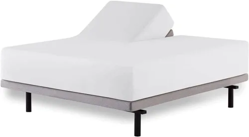 Miniatura 17 de Sábana bajera ajustable 100% algodón tamaño individual, larga - Sábana de algodón natural peinado de fibras largas, tejido satinado suave y sedoso