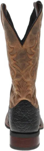 Miniatura 3 de Laredo Topeka - Botas de vestir con punta cuadrada para hombre color negro NegroBronceado
