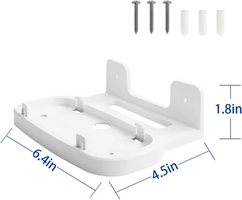 Miniatura 4 de HOLACA - Soporte de pared para ASUS ZenWiFi AX Entero-Home Tri-Band Mesh WiFi 6 System (XT8) (CT8) (XT9), soporte de pared simple y resistente