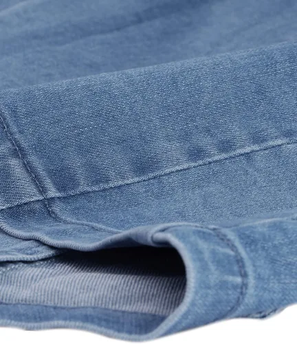 Miniatura 5 de Allegra K Chaleco de mezclilla para mujer con botones y sin mangas