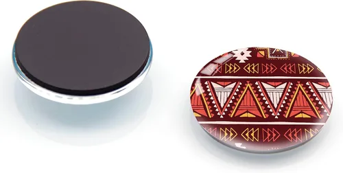 Miniatura 4 de 12 piezas de imanes de nevera de vidrio con fuerte magnetismo, adhesivo para nevera, decoración de nevera de cristal de estilo bohemio