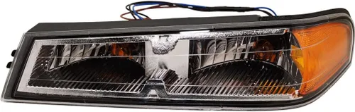 KarParts360 Para Chevy Colorado Park 2004 05 06 07 2008 Conjunto de luz de señal lado del conductor con bombillas sustituye GM2520192