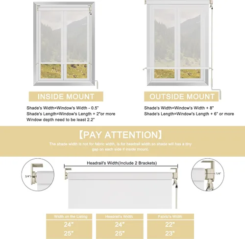 Miniatura 6 de Persianas enrollables para exteriores para patio, impermeables, para exteriores, sin cordón, con 10 % de apertura, de tela solar, para porche