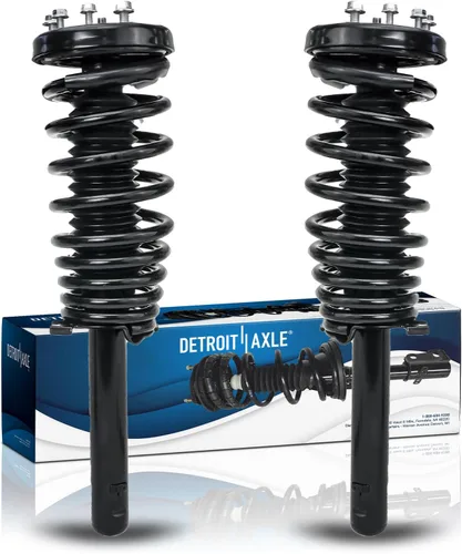 Miniatura 38 de Detroit Axle - 4WD 2 puntales delanteros para Nissan TITAN Pathfinder Armada INFINITI QX56 puntales completos con muelles helicoidales de reemplazo