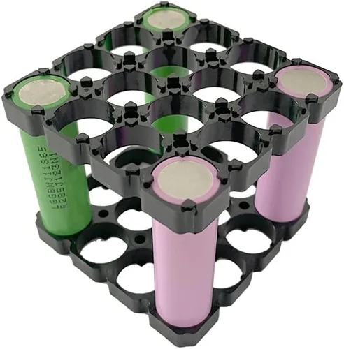 Miniatura 6 de Caja de batería de 12 V 12 Ah 18650 con 4 piezas de soporte de batería, piezas de caja de bricolaje para almacenamiento de energía, batería