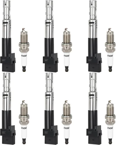 Miniatura 22 de ECCPP UF816 4 bobinas de encendido con 4 bujías de iridio 95125 para Hyundai Elantra Sonata Kona para Kia Forte Optima 2.0L GN10877 UF816 UF-816