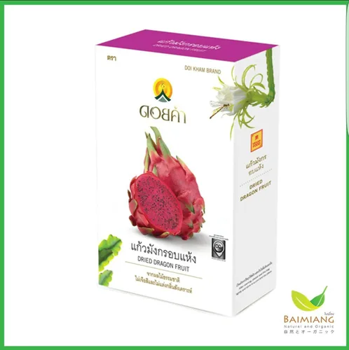 Miniatura 5 de Bocadillos de fruta de dragón deshidratados Sabores naturales 100% veganos Halal 3.53 oz