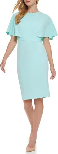 Miniatura 2 de Calvin Klein Vestido de manga alta con cuello alto para mujer