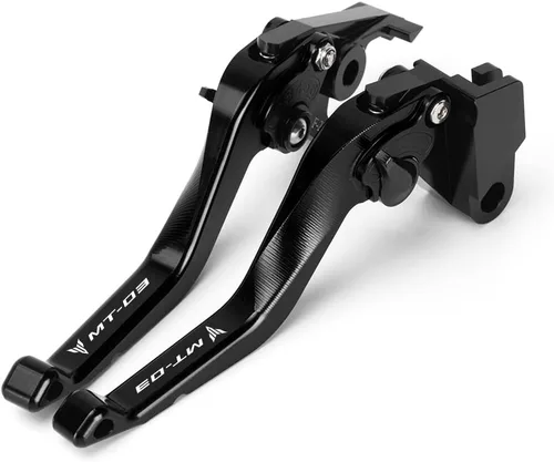 Miniatura 4 de Palancas de embrague de freno corto para motocicleta compatibles con Yamaha MT-03 2018-2022 2023 2024 2025 Palancas delanteras más cortas Manijas