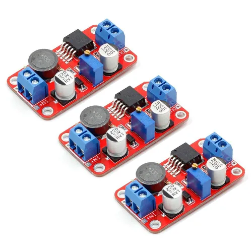 ACEIRMC 3 unids XL6019 5A Corriente de alta potencia CC a CC Step-up 5V 6V 12V 24V 3-35V a 5-40V XL6019 Convertidor Regulador de Voltaje Ajustable 3